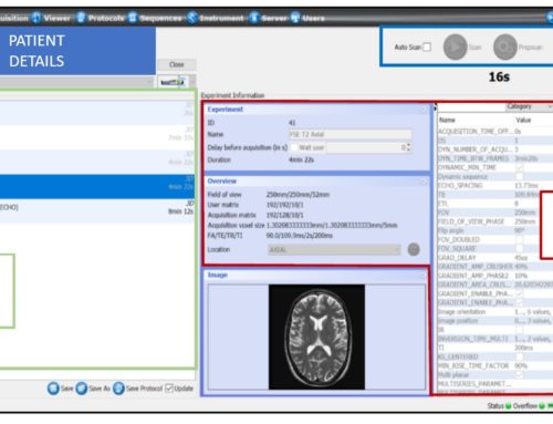 GAMMA-MRI platform user interface